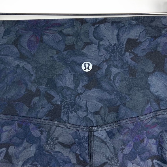Lululemon Align High Rise Size 4 Nightfall Blossom - Picture 8 of 10